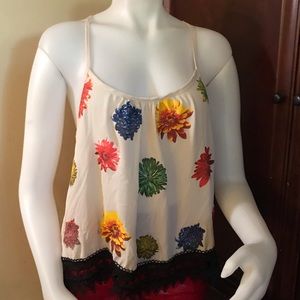 🆕 ToTo Collection Cream Sleeveless Top-2XL
